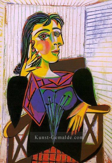 Porträt Dora Maar 6 1937 Kubismus Pablo Picasso Ölgemälde